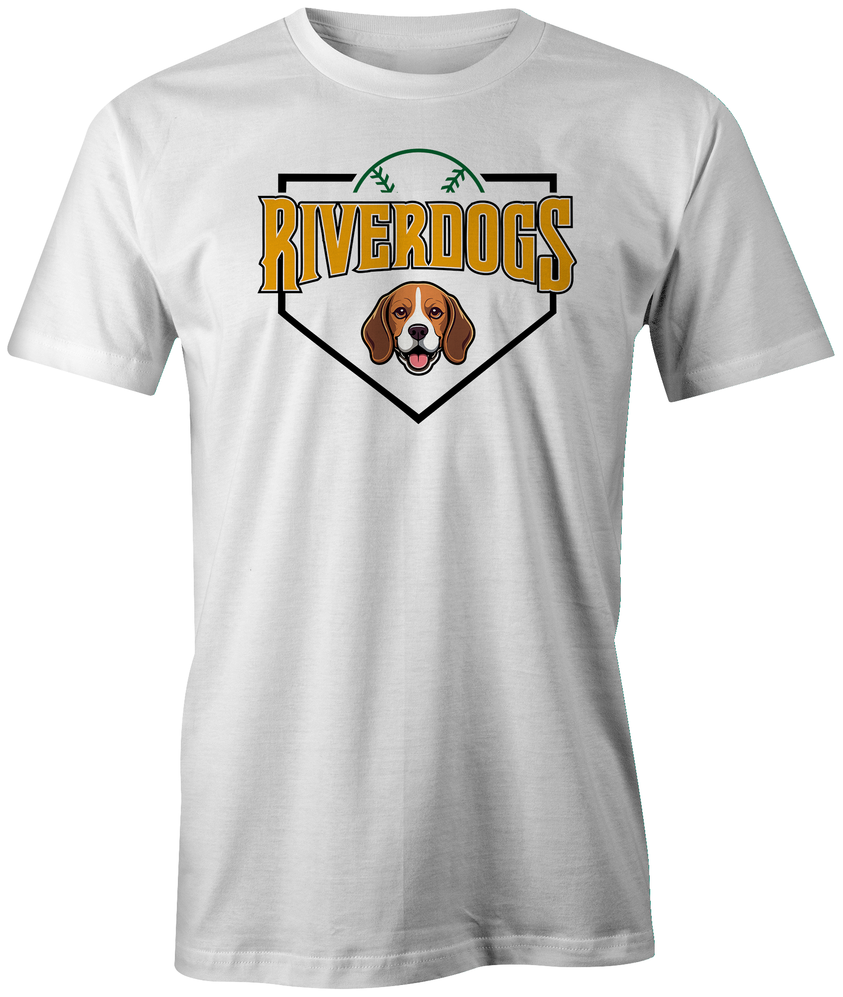 Riverdogs Baseball Homeplate Tee